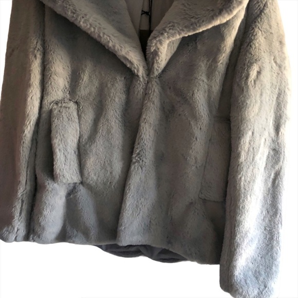 NWT Rachel Zoe faux fur coat - Picture 4 of 8